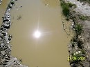 Село в лужу!