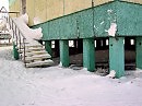 дом (мой) на (двух) ногах
