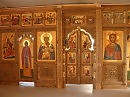 Царские врата в храм праведного Иоанна Кронштадского в селе Карамышево