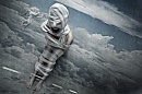 Чуть растрескались губы от холода