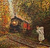 АНГЕЛ ДОБРОГО ПУТИ. х.м.48х50. 2011г. Андрей Есипов.