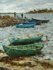 Лодки на Белом море