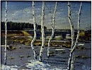 Два берега.Х/М.,30х40.