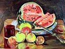 НАТЮРМОРТ С АРБУЗОМ