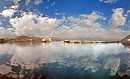 здесь небеса купаются в зеркальной глади моря