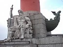 Росстральная колонна - вид с другой стороны