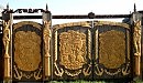 Резные, домовые ворота "Викинг"