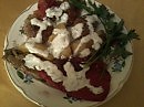 Запеченньiе в духовке Овощи и Котлетки