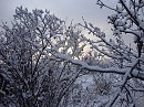 Вечер, снег
