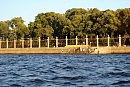 Вид на Летний сад с аквабуса