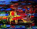 закат на море