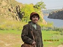 Портрет на живописном фоне