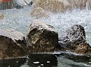 Stones and water