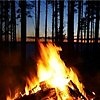 Стаяла в синей дымке