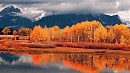 Лес осенний очень дивен