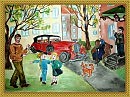 Папа купил автомобиль