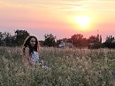 На закате