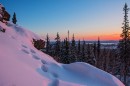 Розовый снег
