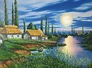"Полнолуние на Украине" По мотивам Огурцова Андрея Михаловича .2013. 120$