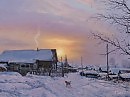 Зимний рассвет.