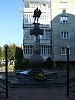 Памятник  погибшим  милиционерам  в  Ивано - Франковске
