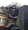 Ужгородский кинооператор после осеннего дождя.