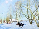 Мартовское солнце.худ. К.Ф. Юон