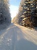 Морозное утро.