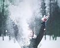 Пригоршня снега