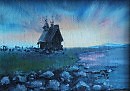 Закат. Карелия