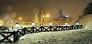 Город в снегу