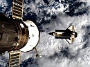 Arrival of Atlantis to the Space Station Mir