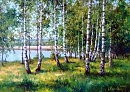 Синь весенняя.