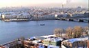 Первый снег в Петербурге