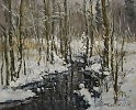 Зимний ручей 2018 х.двп.м  35х45(12.12)