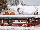 Саратов. Снег на крыше