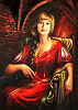 Lady in red