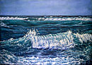 № 626  Морской пейзаж. 2021 г. Холст, масло. 50 х 70 см.