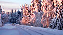 1-Зима -солнце,дорога,лес.