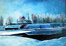 Храм Александра Невского зимой. 2019 год