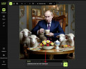 ИИ-К. Путин пьет чай с баранКами!