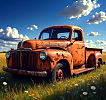 Everythings rusted, battered